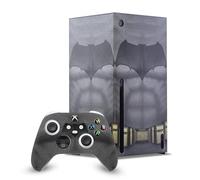 Head Case Designs Officially Licensed Batman V Superman: Dawn of Justice Batman Costume Graphics Game Console Wrap and Game Controller Skin Bundle Compatible With Xbox Series X
