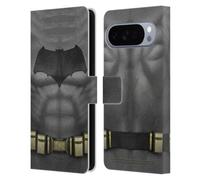 Head Case Designs Officially Licensed Batman V Superman: Dawn of Justice Batman Costume Graphics Leather Wallet Case Compatible With Google Pixel 10 Pro XL