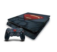 Head Case Designs Officially Licensed Batman V Superman: Dawn of Justice Superman Costume Graphics Vinyl Gaming Skin Decal Compatible With Sony PlayStation 4 PS4 Slim Console & DualShock 4 Controller