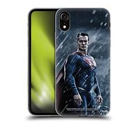 Head Case Designs Officially Licensed Batman V Superman: Dawn of Justice Superman Graphics Soft Gel Case [Military Grade Protection] Compatible With Apple iPhone XR