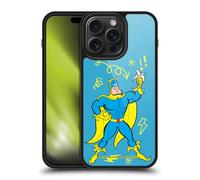 Head Case Designs Officially Licensed Beano Blue Bananaman Graphics Gel Armour Case [Military Grade Protection] Compatible With Apple iPhone 15 Pro Max
