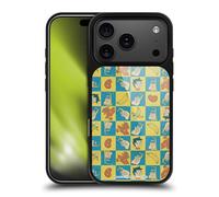 Head Case Designs Officially Licensed Beano Classic Bananaman Patterns Gel Armour Case [Military Grade Protection] Compatible With Apple iPhone 17 Pro
