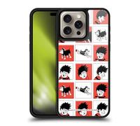 Head Case Designs Officially Licensed Beano Dennis Bananaman Patterns Gel Armour Case [Military Grade Protection] Compatible With Apple iPhone 16 Pro Max