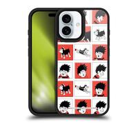 Head Case Designs Officially Licensed Beano Dennis Bananaman Patterns Gel Armour Case [Military Grade Protection] Compatible With Apple iPhone 16