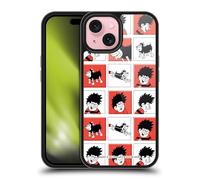 Head Case Designs Officially Licensed Beano Dennis Bananaman Patterns Gel Armour Case [Military Grade Protection] Compatible With Apple iPhone 15