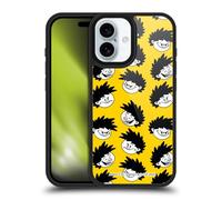 Head Case Designs Officially Licensed Beano Dennis Head Bananaman Patterns Gel Armour Case [Military Grade Protection] Compatible With Apple iPhone 16