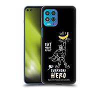 Head Case Designs Officially Licensed Beano Everyday Hero Bananaman Graphics Gel Case [Military Grade Protection] Compatible With Motorola Moto G100