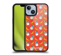 Head Case Designs Officially Licensed Beano Head Bananaman Patterns Gel Armour Case [Military Grade Protection] Compatible With Apple iPhone 14