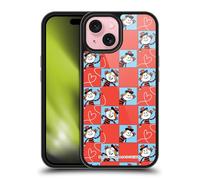 Head Case Designs Officially Licensed Beano Minnie Heart Bananaman Patterns Gel Armour Case [Military Grade Protection] Compatible With Apple iPhone 15