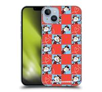 Head Case Designs Officially Licensed Beano Minnie Heart Bananaman Patterns Hard Back Case Compatible With Apple iPhone 14 Plus