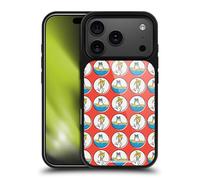 Head Case Designs Officially Licensed Beano Red Circles Bananaman Patterns Gel Armour Case [Military Grade Protection] Compatible With Apple iPhone 17 Pro