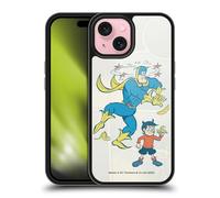 Head Case Designs Officially Licensed Beano With Dennis Bananaman Graphics Gel Armour Case [Military Grade Protection] Compatible With Apple iPhone 15