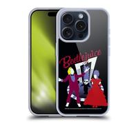 Head Case Designs Officially Licensed Beetlejuice Betelgeuse And Lydia Graphics Gel Case [Military Grade Protection] Compatible with Apple iPhone 15 Pro and Compatible with MagSafe