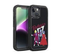 Head Case Designs Officially Licensed Beetlejuice Betelgeuse And Lydia Graphics Ultra-Armoured Shockproof Case [Military Grade Protection] Compatible With Apple iPhone 14