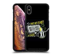 Head Case Designs Officially Licensed Beetlejuice Betelgeuse Graphics Black Soft Gel Case Compatible With Apple iPhone XS Max
