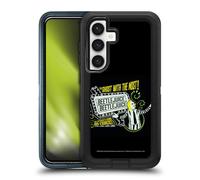 Head Case Designs Officially Licensed Beetlejuice Betelgeuse Graphics Ultra-Armoured Shockproof Case [Military Grade Protection] Compatible With Samsung Galaxy S24 5G
