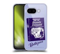 Head Case Designs Officially Licensed Beetlejuice Handbook Graphics Gel Case [Military Grade Protection] Compatible With Google Pixel 9A