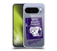 Head Case Designs Officially Licensed Beetlejuice Handbook Graphics Gel Case [Military Grade Protection] Compatible with Google Pixel 10 Pro XL and Compatible with MagSafe