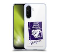 Head Case Designs Officially Licensed Beetlejuice Handbook Graphics Gel Case [Military Grade Protection] Compatible With Samsung Galaxy A26 5G