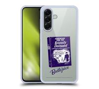 Head Case Designs Officially Licensed Beetlejuice Handbook Graphics Gel Case [Military Grade Protection] Compatible With Samsung Galaxy A56 5G