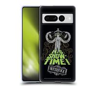 Head Case Designs Officially Licensed Beetlejuice Show Time Graphics Gel Case [Military Grade Protection] Compatible With Google Pixel 7 Pro