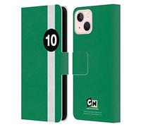 Head Case Designs Officially Licensed Ben 10: Alien Force Ben's Jacket Graphics Leather Wallet Case Compatible With Apple iPhone 13