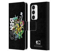 Head Case Designs Officially Licensed Ben 10: Omniverse Character Art Graphics Leather Wallet Case Compatible With Samsung Galaxy S23 5G