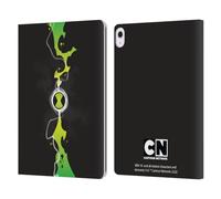Head Case Designs Officially Licensed Ben 10: Omniverse Omnitrix Graphics Leather Wallet Case Compatible With Apple iPad Air 13 2024/2025
