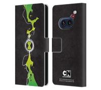 Head Case Designs Officially Licensed Ben 10: Omniverse Omnitrix Graphics Leather Wallet Case Compatible With Nothing Phone (2a)