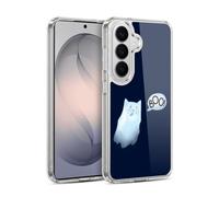 Head Case Designs Officially Licensed Beth Wilson Boo Halloween Ghost Doodle Cats 2 Gel Case [Military Grade Protection] Compatible with Samsung Galaxy S26 Plus and Compatible with MagSafe