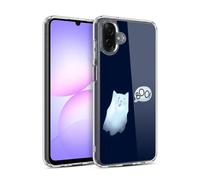 Head Case Designs Officially Licensed Beth Wilson Boo Halloween Ghost Doodle Cats 2 Gel Case [Military Grade Protection] Compatible With Samsung Galaxy A07 4G
