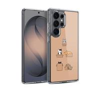 Head Case Designs Officially Licensed Beth Wilson Boxes Doodle Cats 2 Gel Case [Military Grade Protection] Compatible with Samsung Galaxy S26 Ultra and Compatible with MagSafe