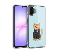 Head Case Designs Officially Licensed Beth Wilson Business Suit Doodle Cats 2 Gel Case [Military Grade Protection] Compatible With Samsung Galaxy A07 4G