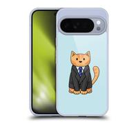 Head Case Designs Officially Licensed Beth Wilson Business Suit Doodle Cats 2 Gel Case [Military Grade Protection] Compatible with Google Pixel 10 Pro XL and Compatible with MagSafe
