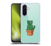 Head Case Designs Officially Licensed Beth Wilson Cactus Doodlecats Gel Case [Military Grade Protection] Compatible With Samsung Galaxy A36 5G