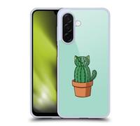 Head Case Designs Officially Licensed Beth Wilson Cactus Doodlecats Gel Case [Military Grade Protection] Compatible With Samsung Galaxy A26 5G