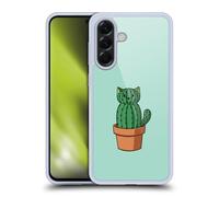 Head Case Designs Officially Licensed Beth Wilson Cactus Doodlecats Gel Case [Military Grade Protection] Compatible With Samsung Galaxy A56 5G