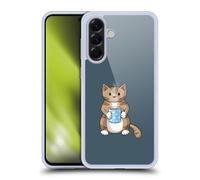 Head Case Designs Officially Licensed Beth Wilson Coffee Drinking Doodlecats Gel Case [Military Grade Protection] Compatible With Samsung Galaxy A56 5G