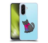 Head Case Designs Officially Licensed Beth Wilson Cold In A Scarf Doodlecats Gel Case [Military Grade Protection] Compatible With Samsung Galaxy A36 5G