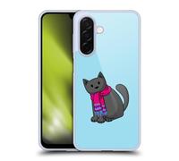 Head Case Designs Officially Licensed Beth Wilson Cold In A Scarf Doodlecats Gel Case [Military Grade Protection] Compatible With Samsung Galaxy A26 5G