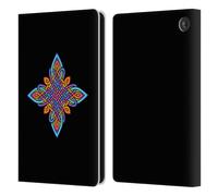 Head Case Designs Officially Licensed Beth Wilson Four Pointed Colourful Celtic Knot Stars Leather Wallet Case Compatible With Amazon Fire 7 2022