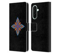 Head Case Designs Officially Licensed Beth Wilson Four Pointed Colourful Celtic Knot Stars Leather Wallet Case Compatible With Samsung Galaxy A26 5G