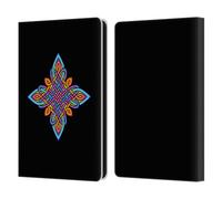 Head Case Designs Officially Licensed Beth Wilson Four Pointed Colourful Celtic Knot Stars Leather Wallet Case Compatible With Amazon Kindle Paperwhite 6