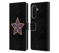 Head Case Designs Officially Licensed Beth Wilson Gold and Silver Window Celtic Knot Stars Leather Wallet Case Compatible With Samsung Galaxy A17 4G / 5G