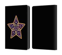 Head Case Designs Officially Licensed Beth Wilson Gold and Silver Window Celtic Knot Stars Leather Wallet Case Compatible With Amazon Kindle 11th Gen 6in 2022