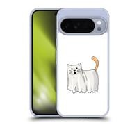 Head Case Designs Officially Licensed Beth Wilson Halloween Ghost Doodle Cats 2 Gel Case [Military Grade Protection] Compatible with Google Pixel 10 Pro XL and Compatible with MagSafe