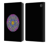 Head Case Designs Officially Licensed Beth Wilson Pagan Wicca Pentacle Celtic Knot Stars Leather Wallet Case Compatible With Amazon Fire 7 2022