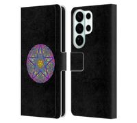 Head Case Designs Officially Licensed Beth Wilson Pagan Wicca Pentacle Celtic Knot Stars Leather Wallet Case Compatible With Samsung Galaxy S26 Ultra