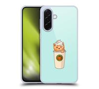 Head Case Designs Officially Licensed Beth Wilson Pumpkin Spice Latte Doodlecats Gel Case [Military Grade Protection] Compatible With Samsung Galaxy A36 5G
