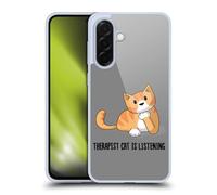 Head Case Designs Officially Licensed Beth Wilson Therapist Doodle Cats 2 Gel Case [Military Grade Protection] Compatible With Samsung Galaxy A36 5G